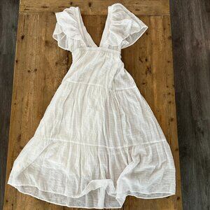 Etiquette Boutique White Dress Women's M